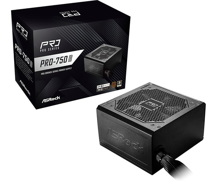 Блок питания ASRock PRO Bronze 750W