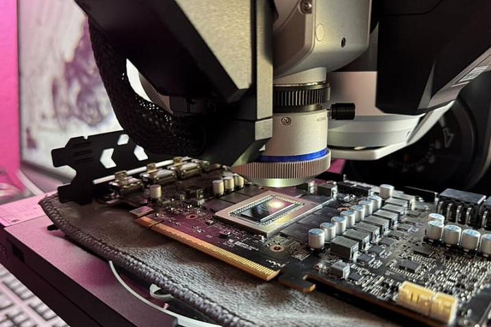 Замечена Radeon RX 9070 XT с неровным графическим процессором