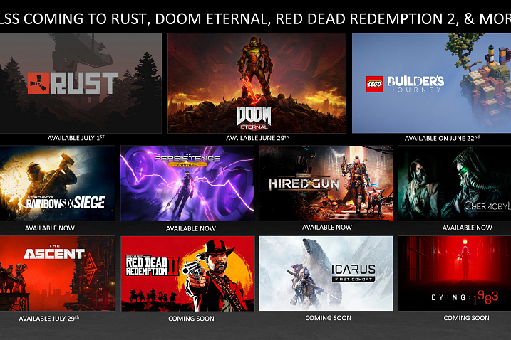 NVIDIA активно внедряет технологию DLSS в игровые проекты и движки