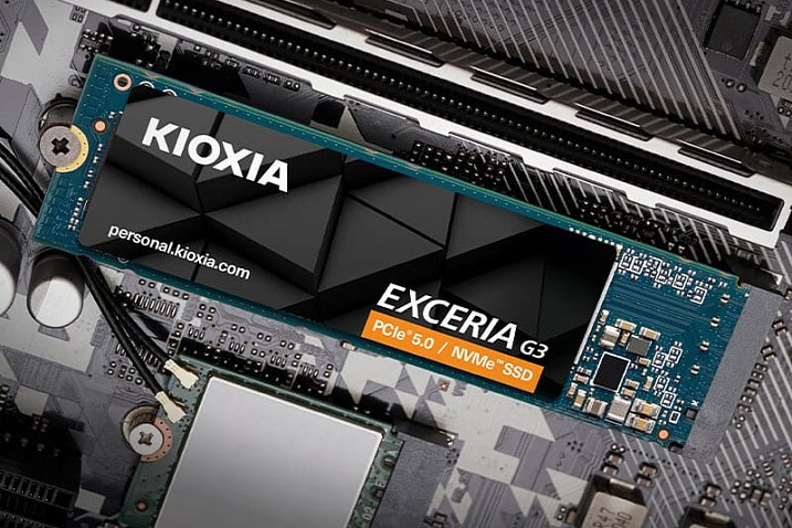KIOXIA представила твердотельный накопитель EXCERIA G3 на базе PCIe 5.0