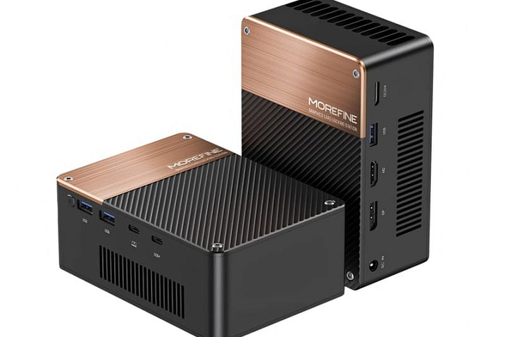 Внешняя видеокарта MOREFINE G2 с GeForce RTX 5060 Ti 16GB получила и Thunderbolt 5, и OCuLink