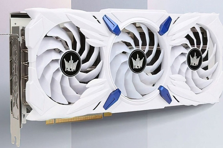 GALAX выпустила белую GeForce RTX 3060 Ti HOF Pro с GDDR6X