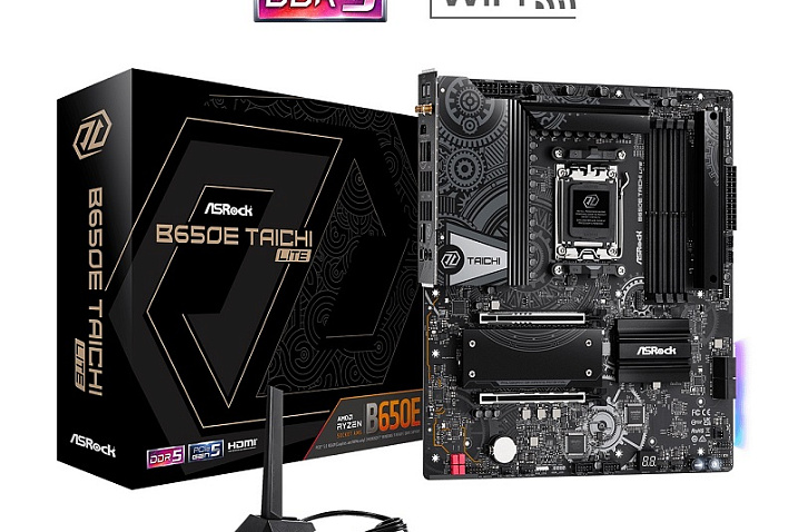 ASRock выпустила материнские платы AMD B650E и Intel Z790 новой серии Taichi Lite