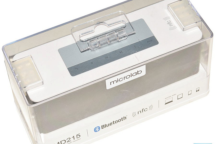 Обзор портативной акустической системы Microlab MD215