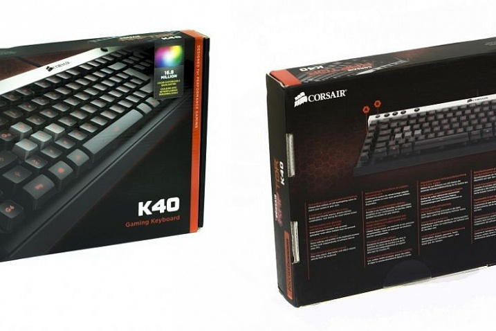 Обзор и тестирование клавиатуры Corsair Raptor K40 Gaming Keyboard (CH-9000051-NA)