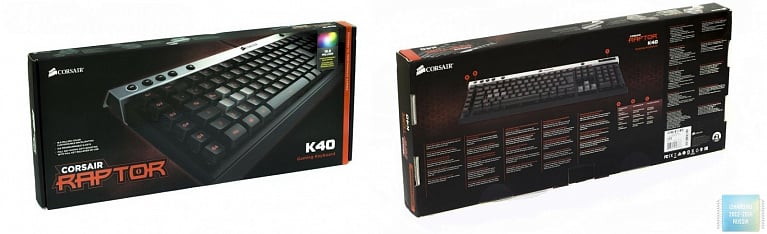 Обзор и тестирование клавиатуры Corsair Raptor K40 Gaming Keyboard (CH-9000051-NA)
