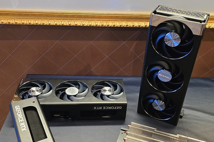 Cooler Master показала GeForce RTX 5000 собственного производства