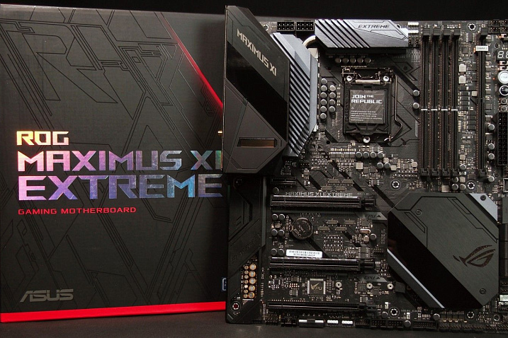Обзор и тест материнской платы ASUS ROG Maximus XI Extreme