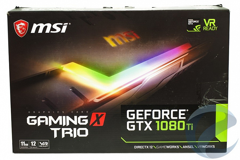 Обзор и тестирование видеокарты MSI GeForce GTX 1080 Ti GAMING X TRIO