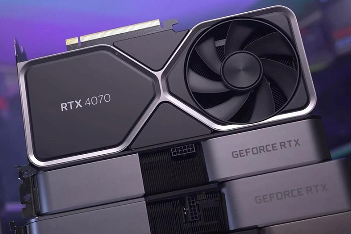 Слух: только GeForce RTX 4070 будет сосуществовать вместе с версией SUPER