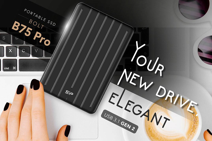 Silicon Power выпустила портативный SSD Bolt B75 Pro