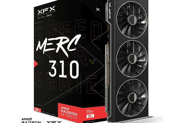 XFX изменит дизайн видеокарт серии Merc 310 с выходом Radeon RX 7900 XT/XTX
