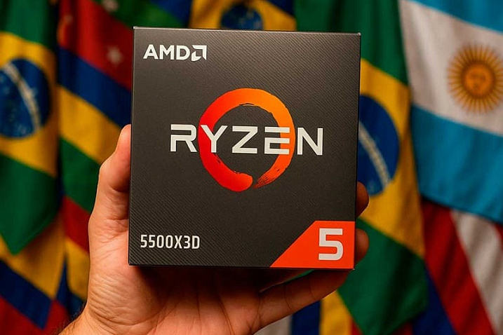 Ryzen 5 5500X3D слегка отстаёт от Ryzen 5 5600X3D в PassMark