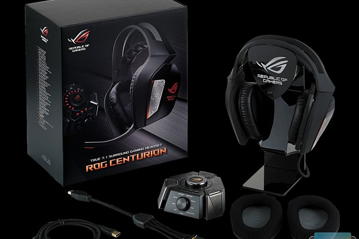ASUS представила игровую гарнитуру Centurion с многоканальным звучанием