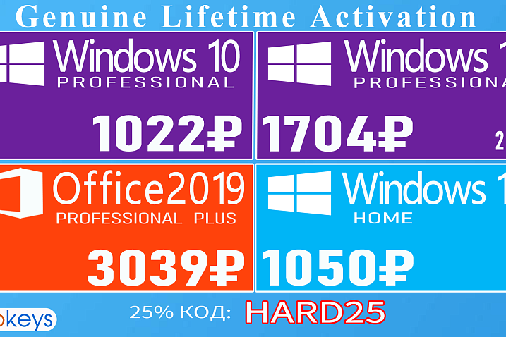 Получите пожизненную лицензию Windows 10 Pro всего за 13,56$