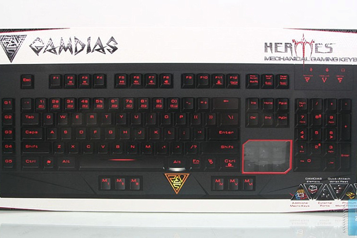 Обзор механической клавиатуры GAMDIAS HERMES Ultimate GKB2010 (Cherry MX Black)
