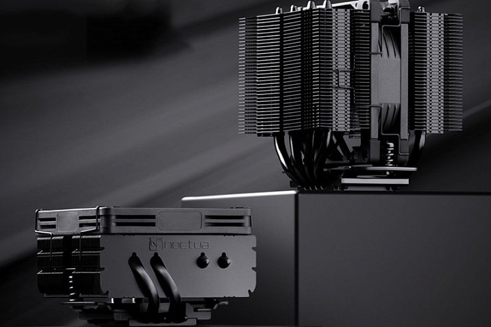 Noctua выпустила полностью черные кулеры NH-D9L и NH-L9x65 серии chromax.black