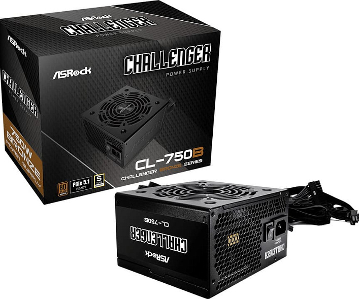 Блок питания ASRock Challenger Bronze 750W