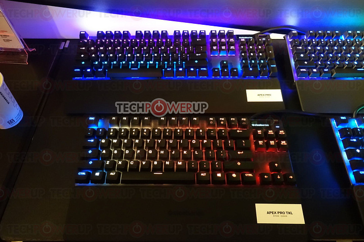 SteelSeries анонсировала новые  переключатели и несколько новых клавиатур