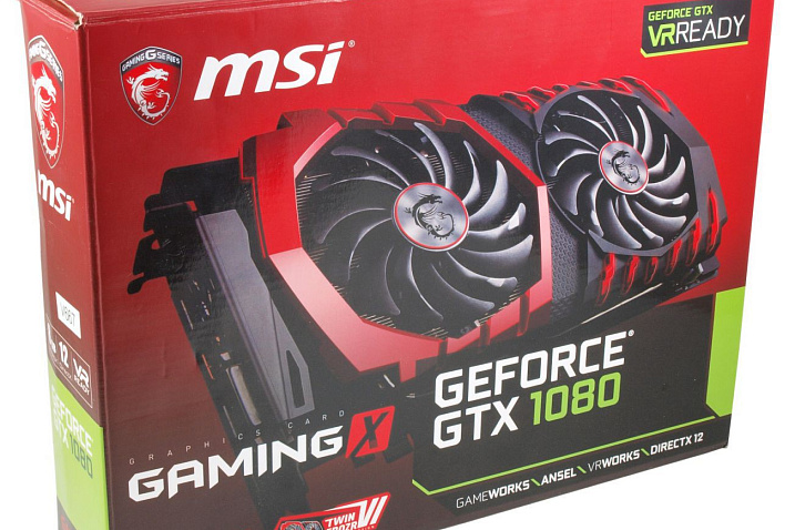 Обзор и тест видеокарты MSI GeForce GTX 1080 Gaming X
