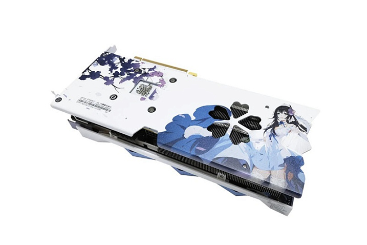 Yeston пополнила линейку аниме-видеокарт моделью GeForce RTX 4060 Ti 16GB SAKURA