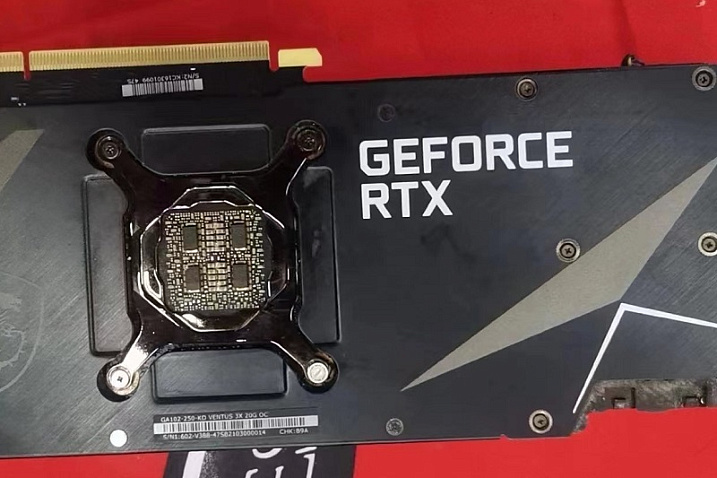 MSI GeForce RTX 3080 Ventus 3X с 20 Гбайтами замечена в продаже