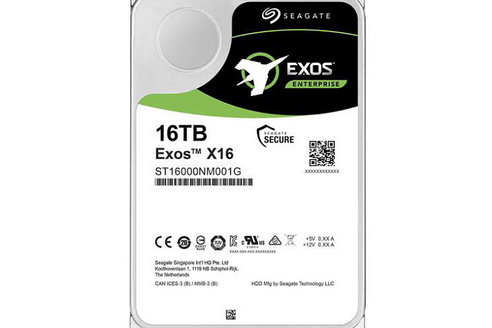Seagate анонсировала линейки жестких дисков Exos и IronWolf на 16 ТБ