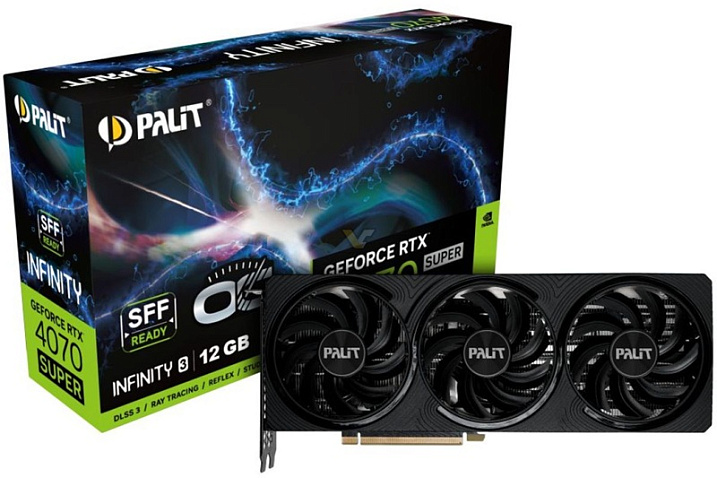 Palit и Gainward выпустили одинаковые видеокарты RTX 4000 SUPER для компактных сборок