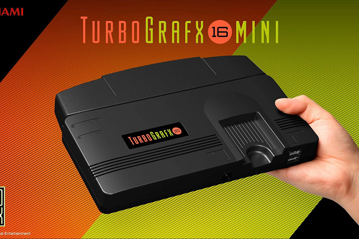 Konami выпустит мини-консоль TurboGrafx-16 Mini