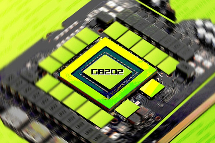 Графический процессор GB202 для RTX 5090 на 22% больше процессора от RTX 4090