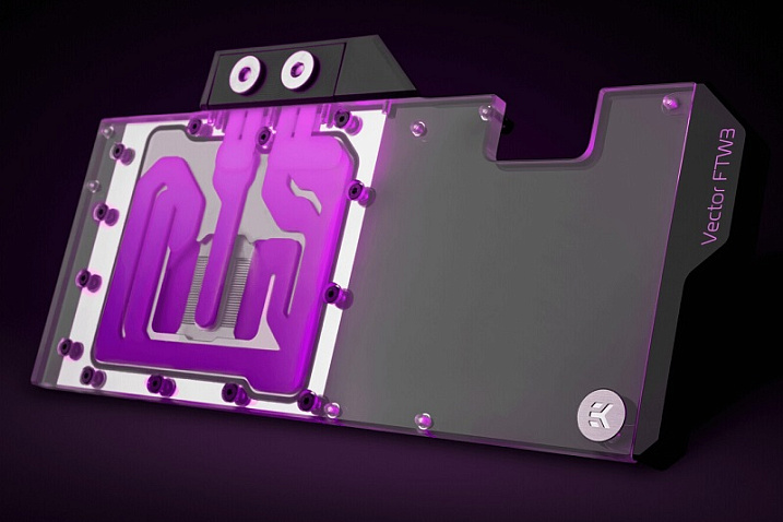 EKWB выпустила водоблок EK-Quantum Vector FTW3 RTX 3070 Ti D-RGB