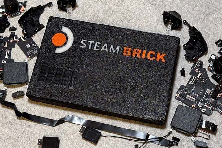  Энтузиаст создал Steam Brick – уменьшенную и упрощенную версию Steam Deck