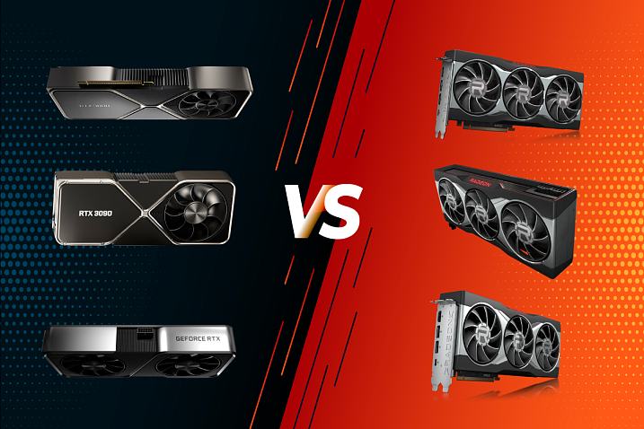 Стоимость видеокарт AMD Radeon RX 6000 и NVIDIA GeForce RTX 3000 стала меняться порознь