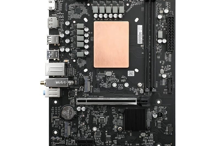 MoDT-плата Colorful ECO HM770-K V20 с Core i9-13900HX работает с памятью DDR4