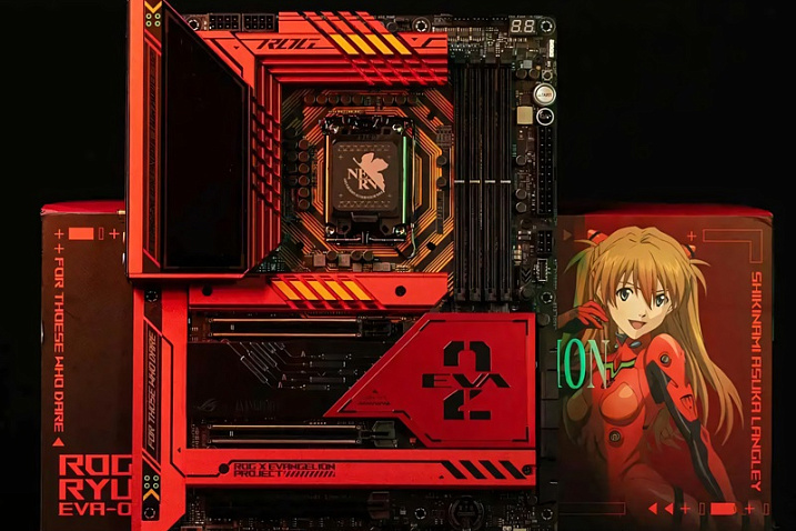 Материнская плата ASUS ROG Maximus Z790 Hero EVA-02 за $700 поставляется с опечаткой