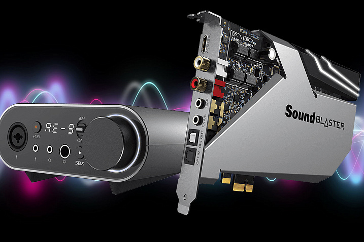 Обзор внутренней звуковой платы Creative Sound Blaster AE-9