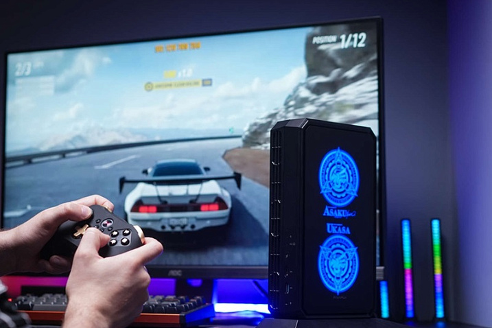 Мини-ПК AtomMan G7 Pt получил 16-ядерный Ryzen 9 7945HX и Radeon RX 7600M XT