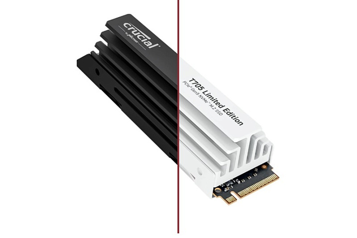 Скоро Crucial выпустит T705 – самый скоростной накопитель с PCI Express 5.0