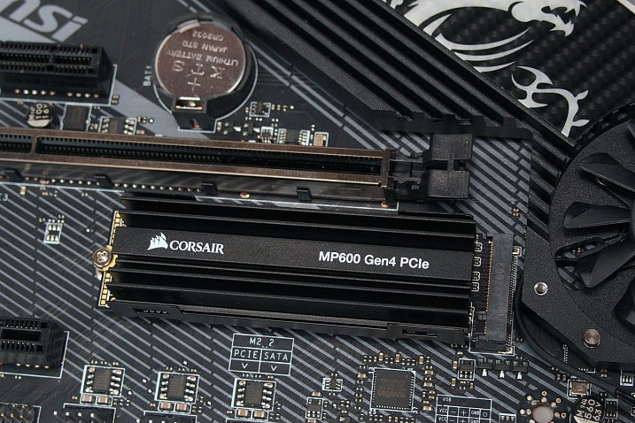 Обзор M.2 NVMe-накопителя Corsair Force Series Gen.4 PCIe MP600 500GB