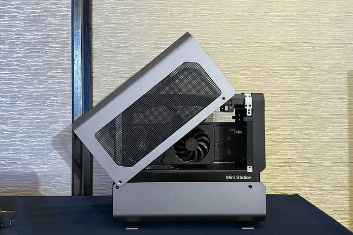 Рабочая станция MAXSUN Mini Station полагается на Core Ultra 9 285HX и две Arc Pro B60
