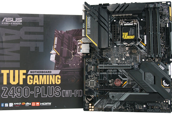Обзор и тест материнской платы ASUS TUF Gaming Z490-Plus Wi-Fi