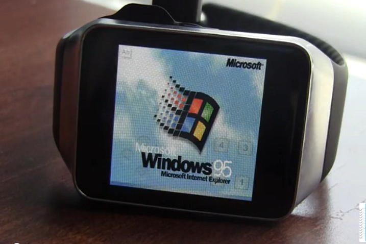 Samsung Gear Live протестировали на платформе Windows 95