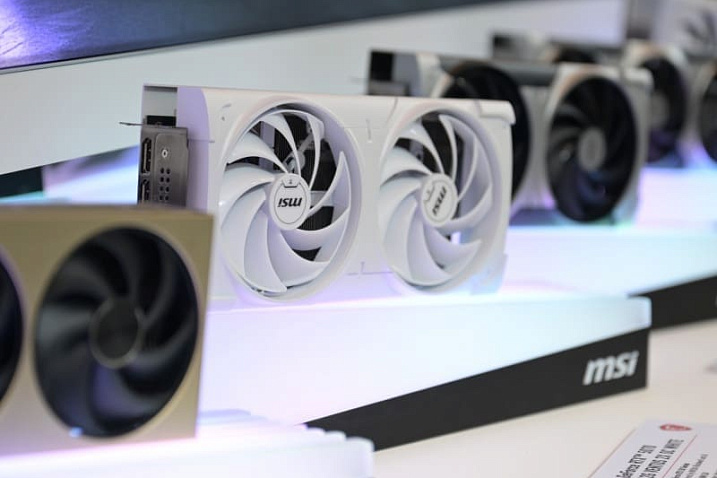 MSI зарегистрировала видеокарты GeForce RTX 5000 серий DUKE PLUS и VENTUS PZ