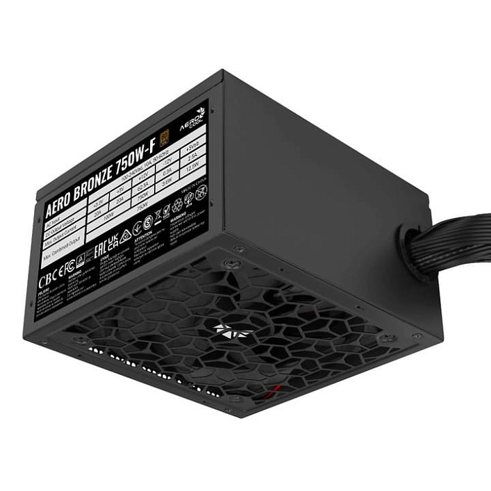 Блок питания AeroCool AERO BRONZE 2026 750W F