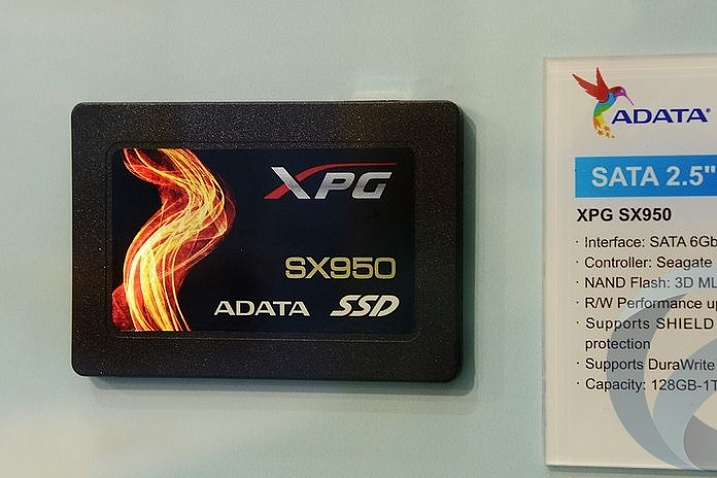 CES 2017: Adata анонсировала бюджетные SSD объемом до 1 Тб
