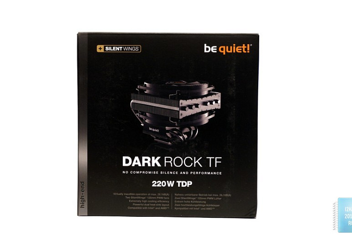 Обзор и тест be quiet! Dark Rock TF