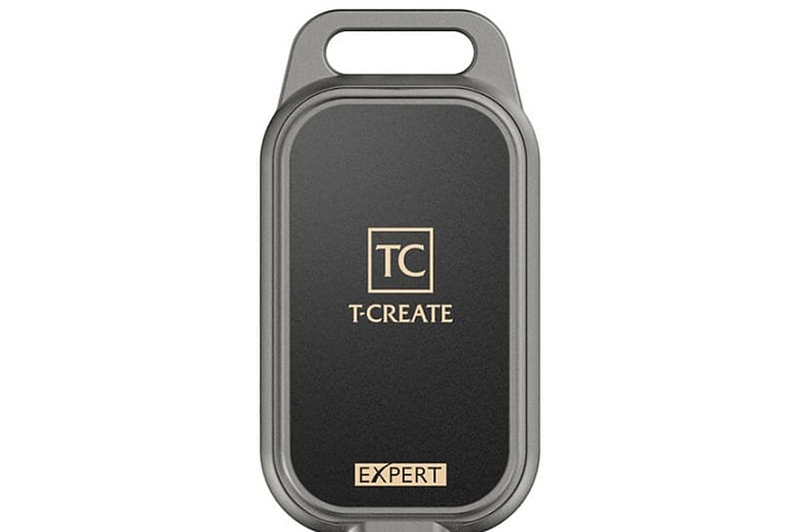 Портативный SSD TEAMGROUP T-Create Expert P34F Find My поддерживает Apple Find My