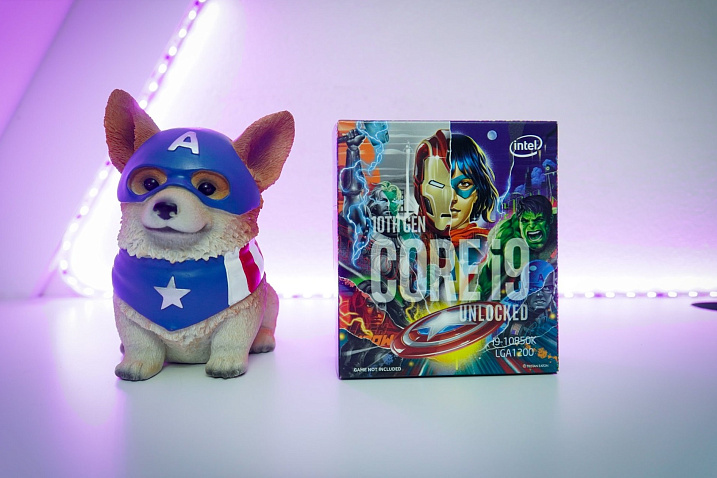 Процессоры Intel Marvel's Avengers Collector's Edition поставляются без копии игры