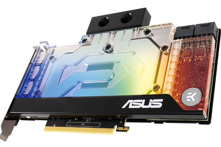 Asus решила добавить водное охлаждение новым видеокартам Nvidia RTX 30-й серии