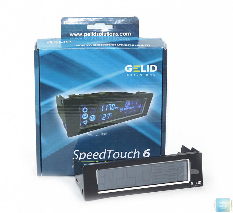 Обзор и тестирование контрольной панели GELID Solutions SpeedTouch 6